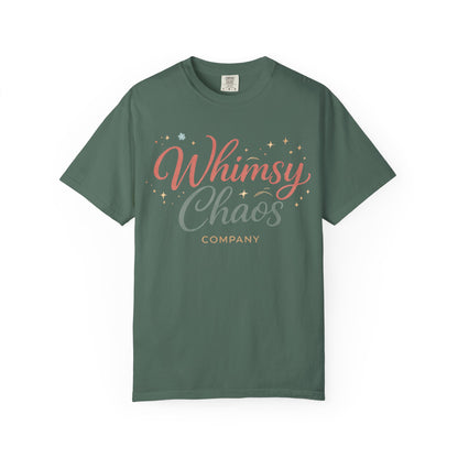 Whimsy Chaos Script Logo Tee