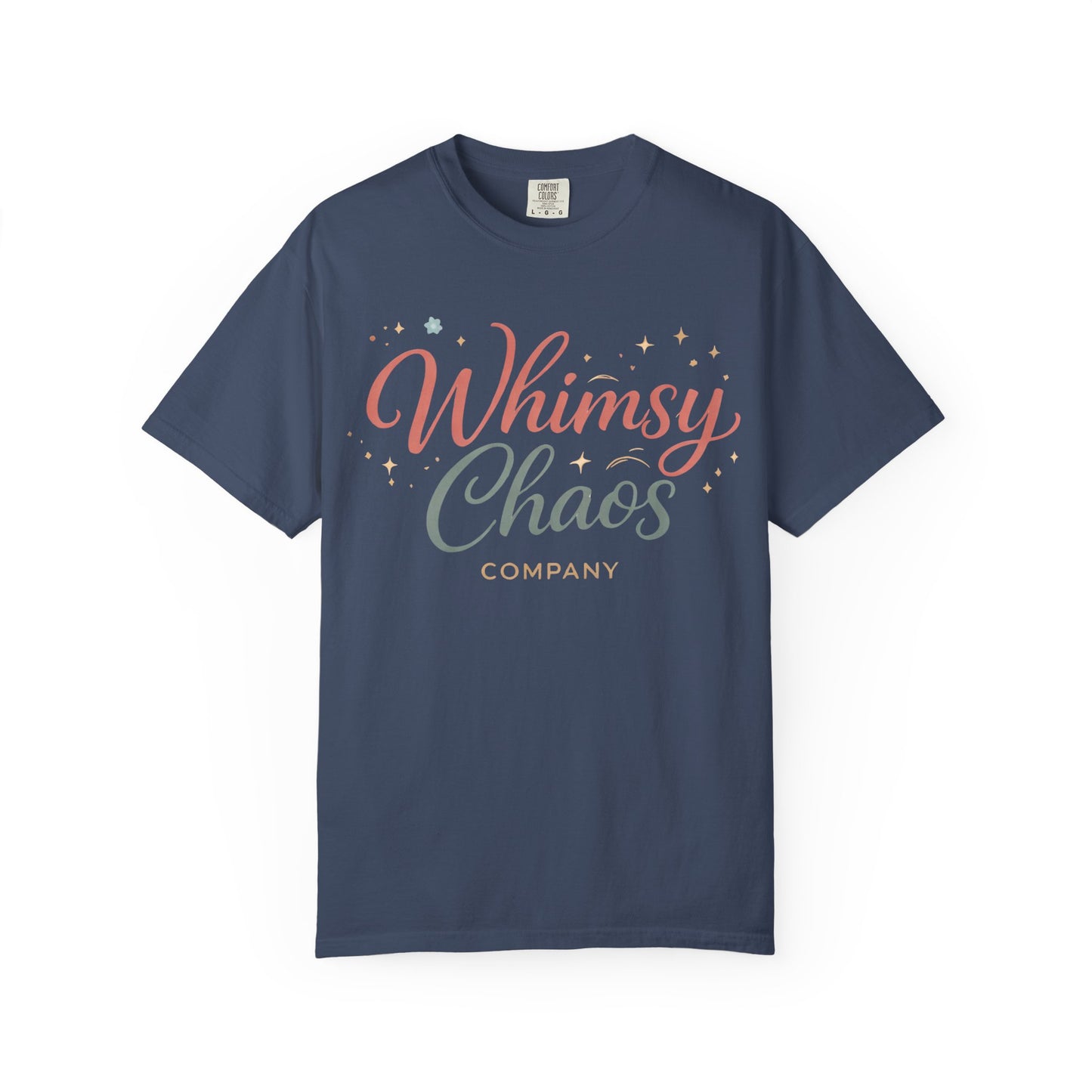 Whimsy Chaos Script Logo Tee