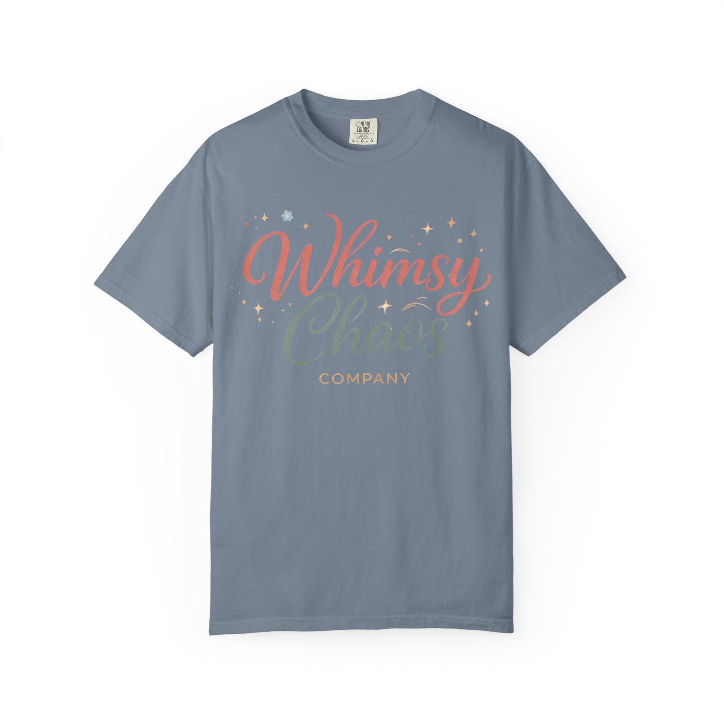 Whimsy Chaos Script Logo Tee