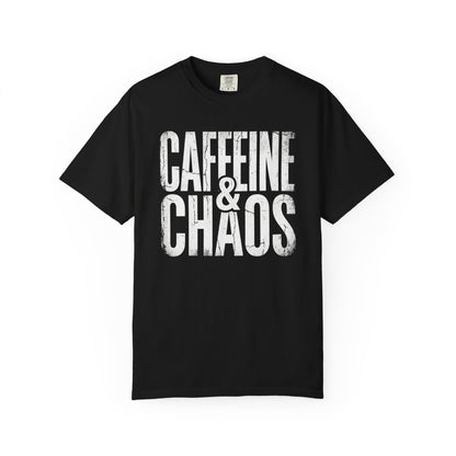 Caffeine & Chaos – The Everyday Mom Life Tee