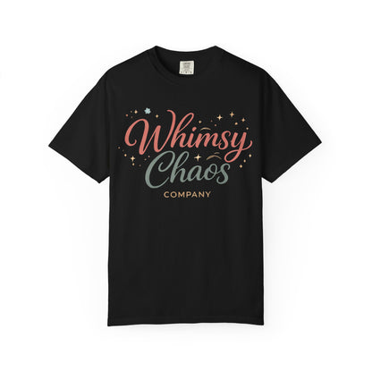 Whimsy Chaos Script Logo Tee