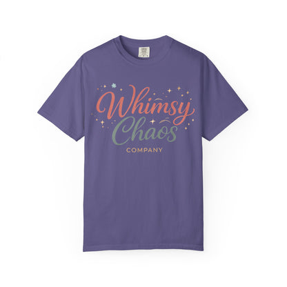 Whimsy Chaos Script Logo Tee