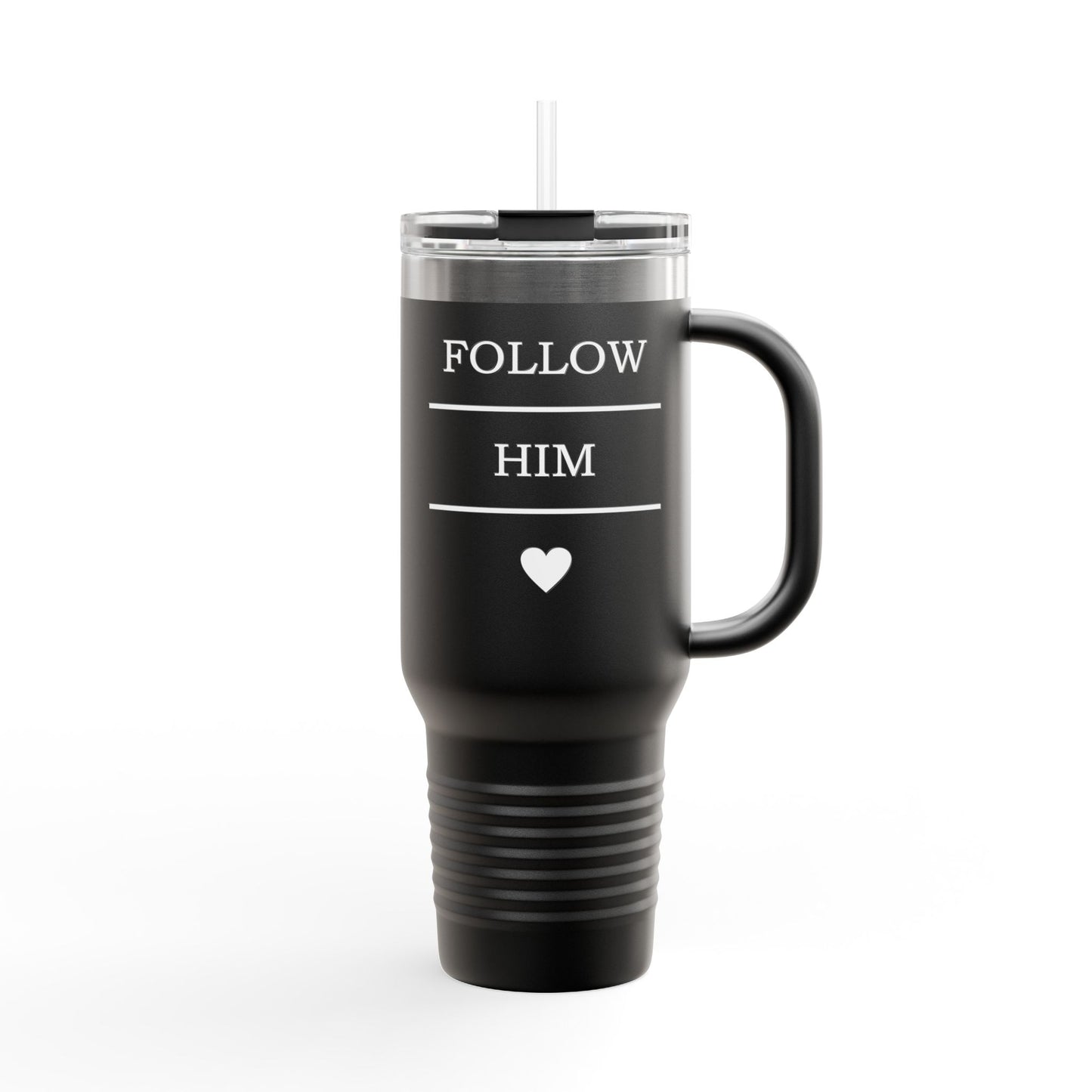 Follow Him 40oz Insulated Travel Mug