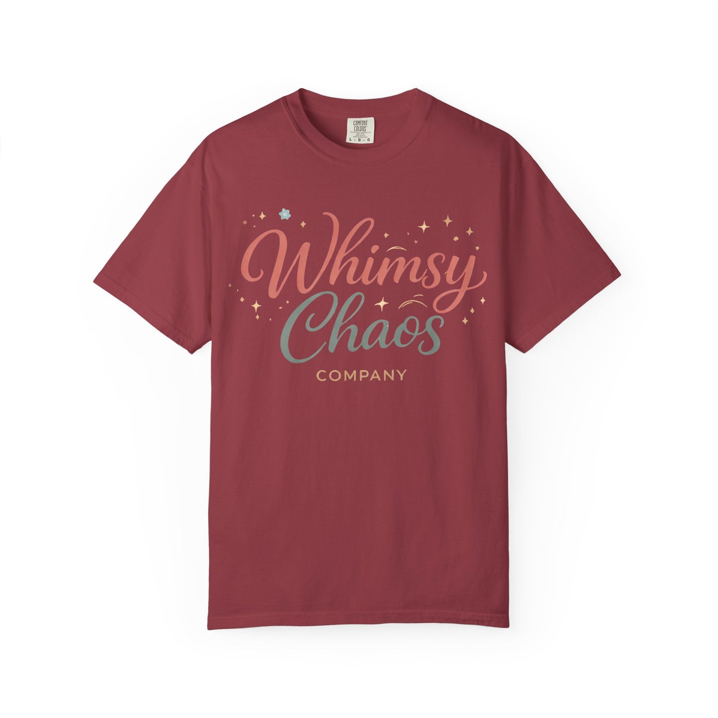 Whimsy Chaos Script Logo Tee