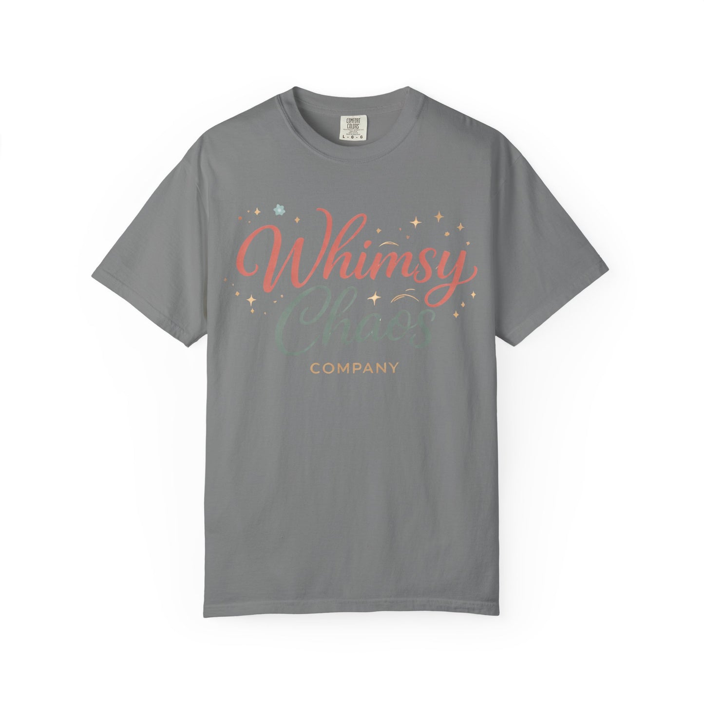 Whimsy Chaos Script Logo Tee