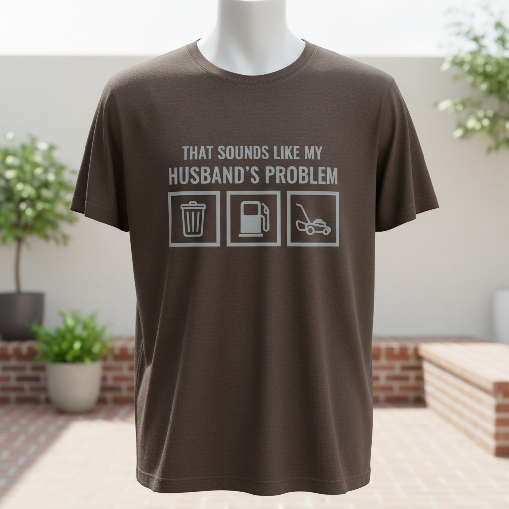 That Sounds Like My Husband's Problem Tee  Comfort Colors® 1717
