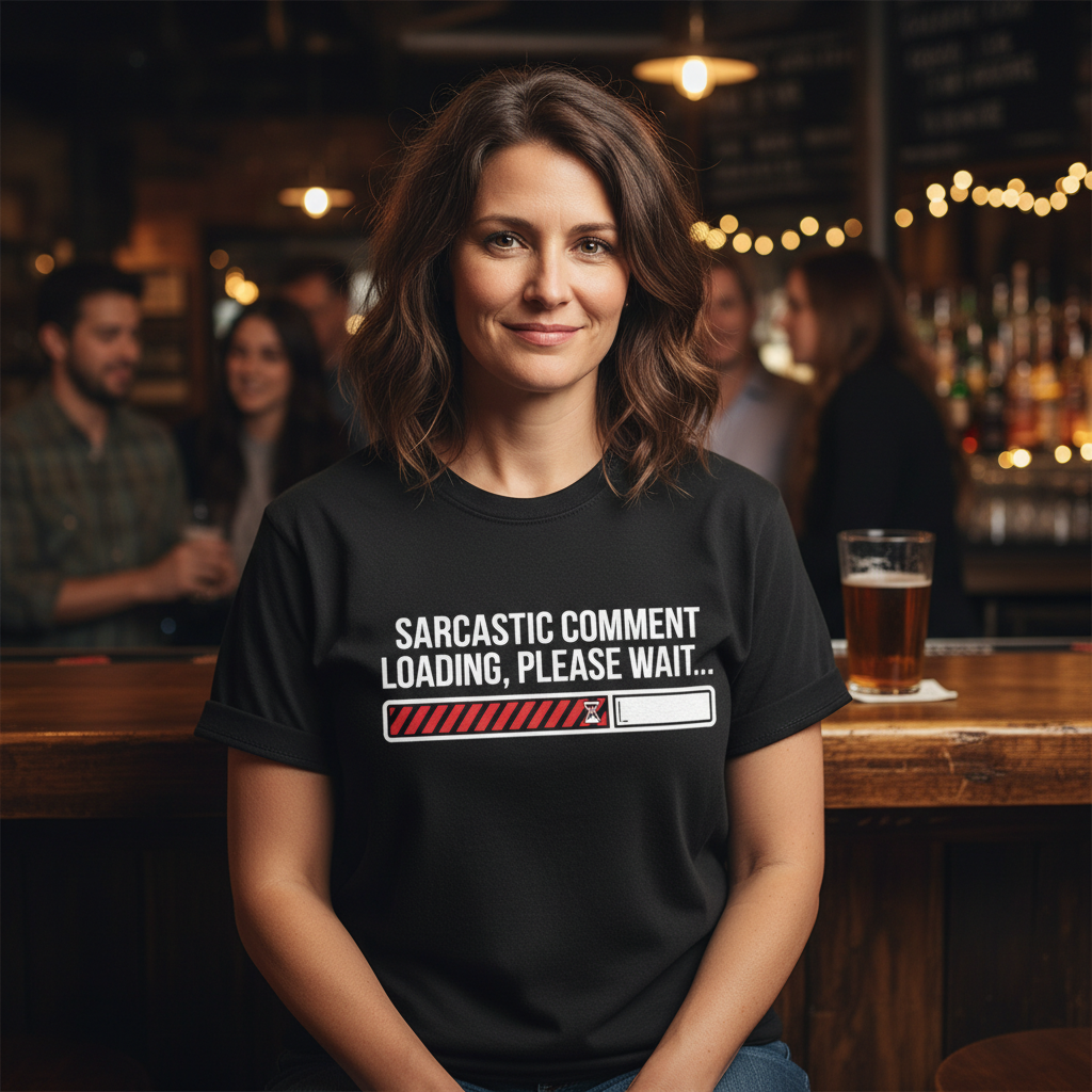 Sarcastic Comment Loading Tee